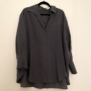 Zara Women’s (M) oversized button up shirt